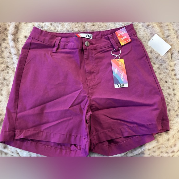 YMI shorts NWt purple 1X - Picture 1 of 1